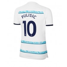 Chelsea Christian Pulisic #10 Bortedrakt Kvinner 2022-23 Kortermet